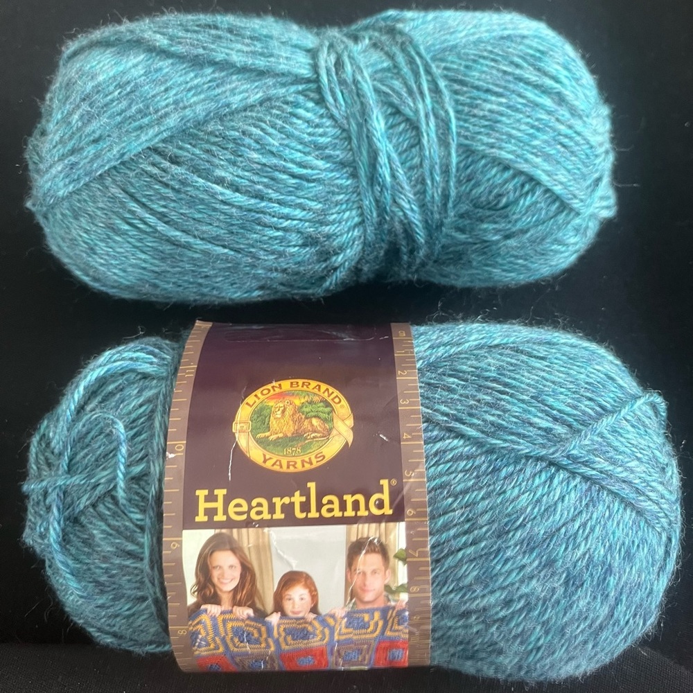 Lion Brand Heartland Yarn Glacier Bay